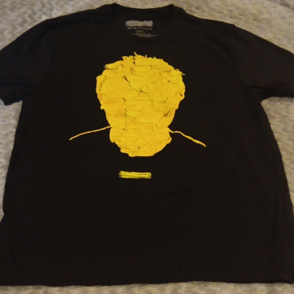 Ed Sheeran Black T-Shirt with Yellow Graphic